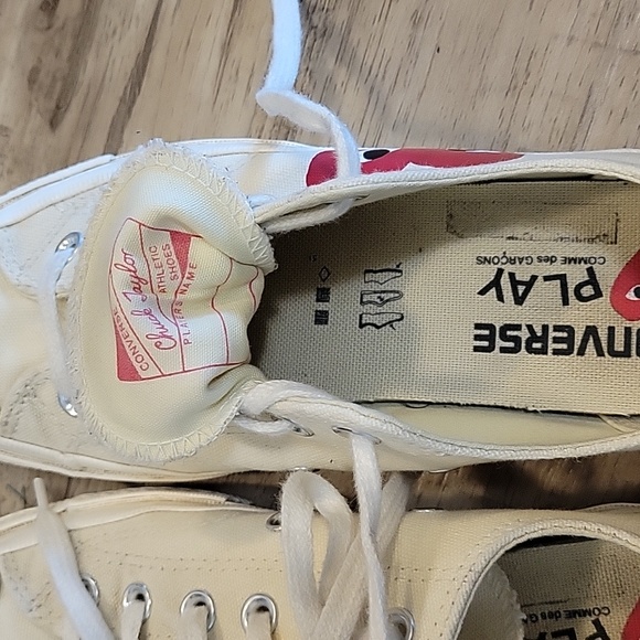COMME des GARÇONS Converse Play 5.5 mens/7.5 womens - Picture 6 of 6